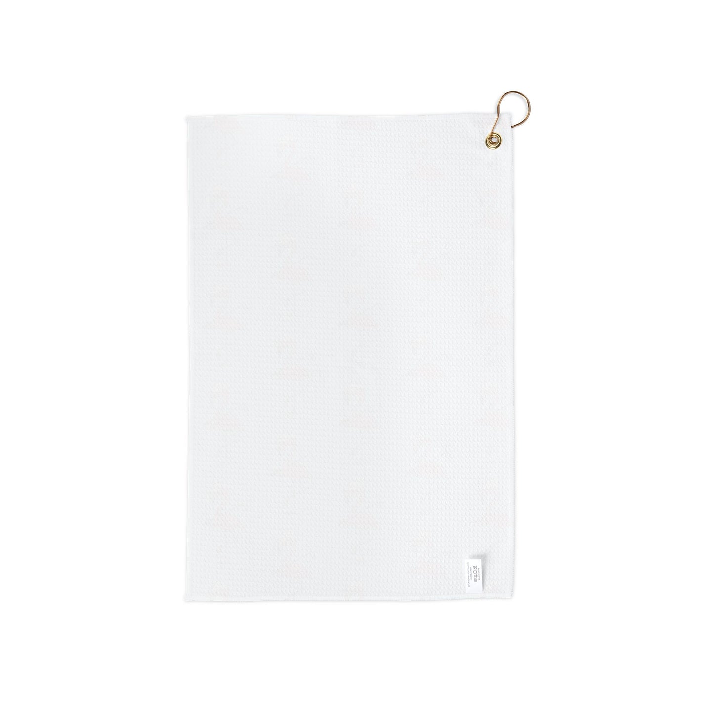 Elusive Flamingo Pattern Golf Towel