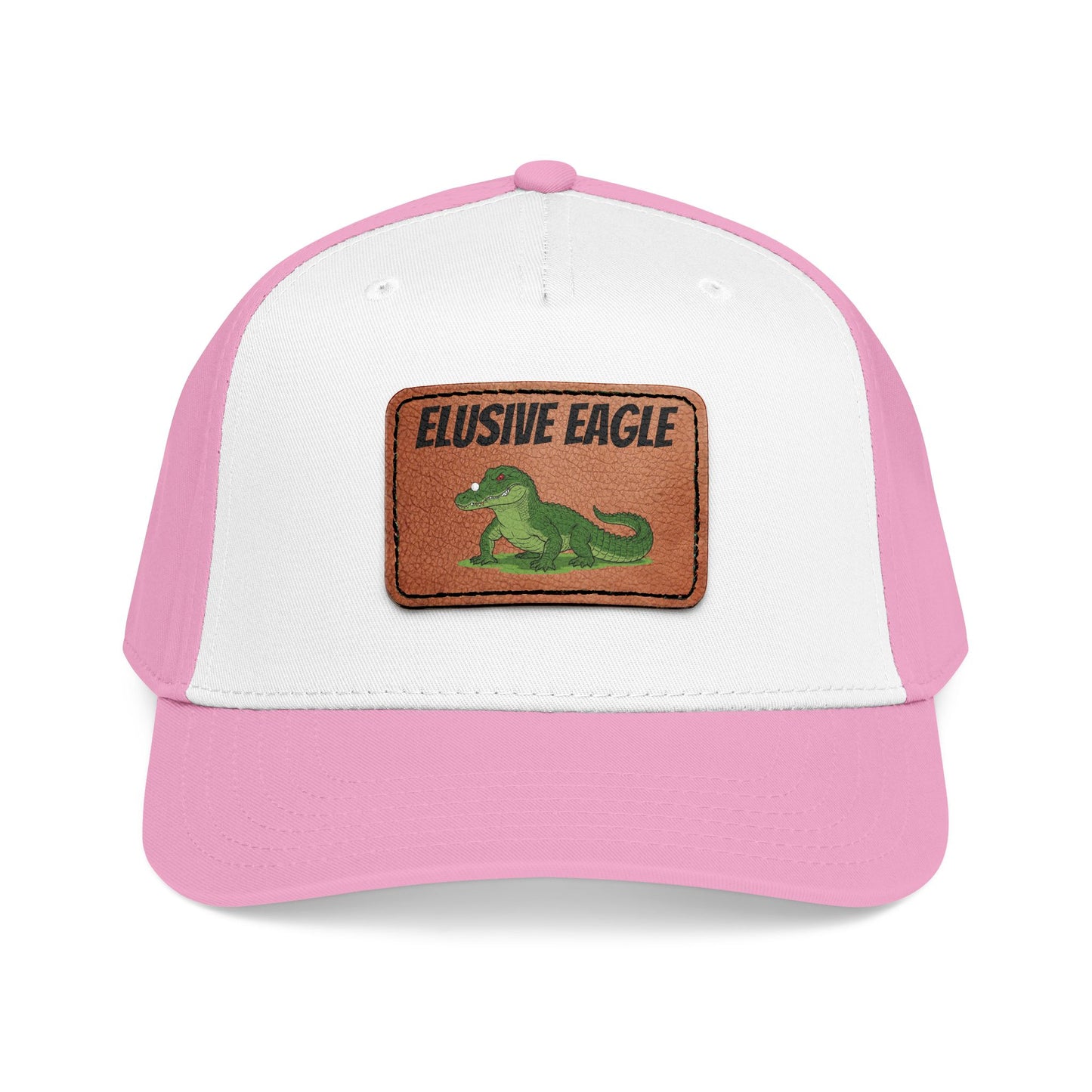 Elusive Gator Leather Patch Hat