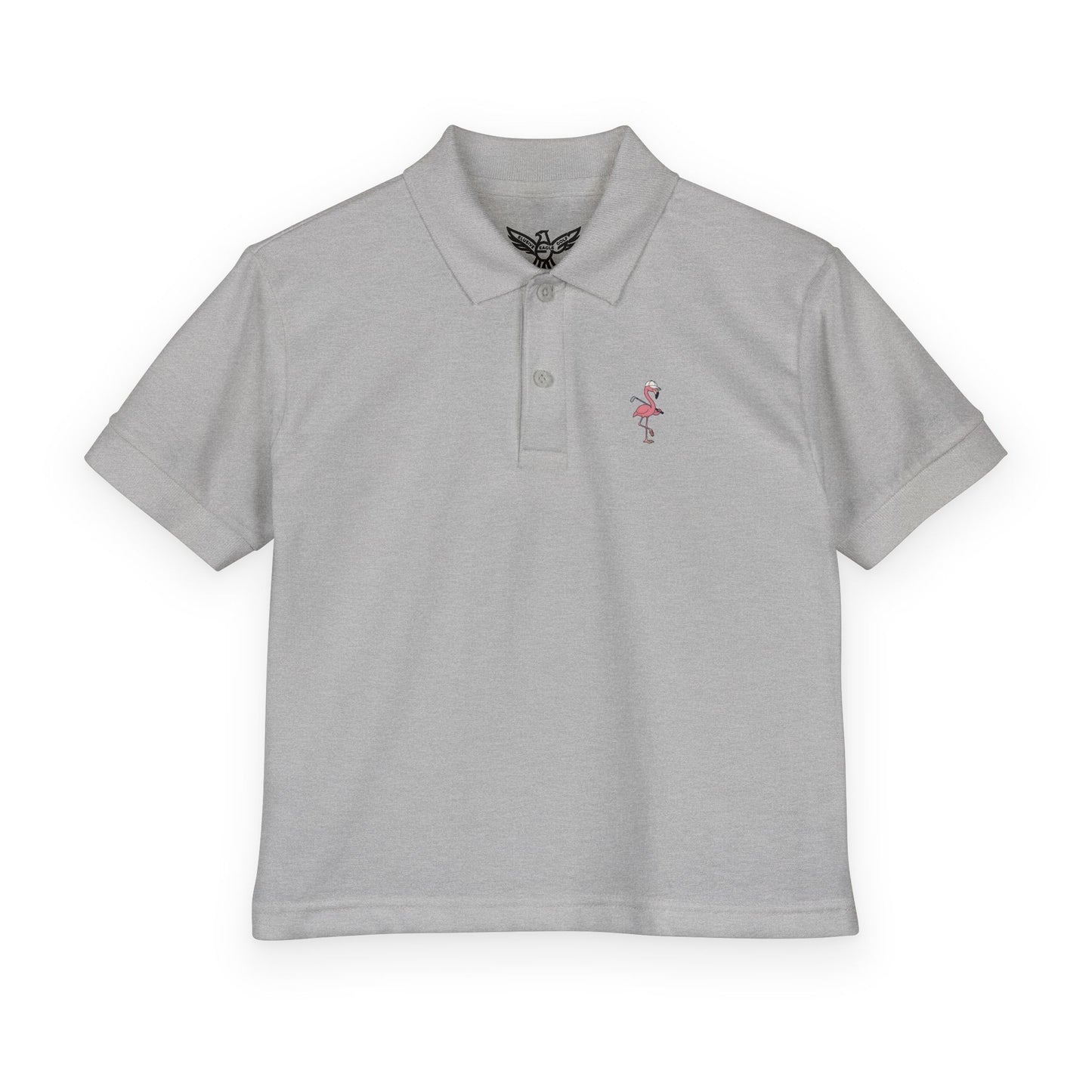 Elusive Flamingo Kids Polo
