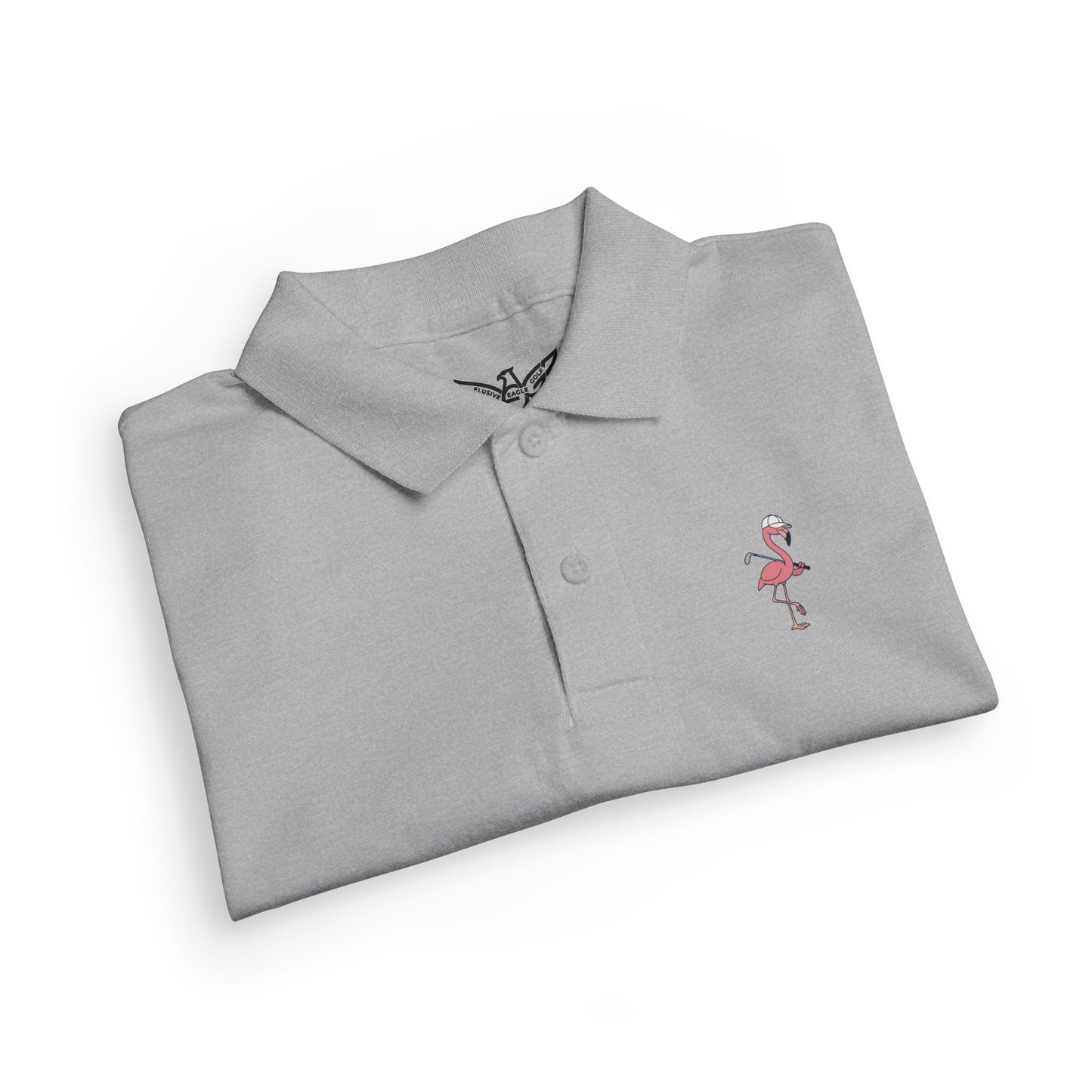 Elusive Flamingo Kids Polo