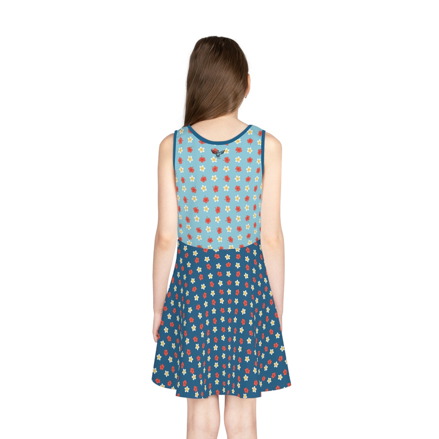 Elusive Kids Flamingo Floral Sundress