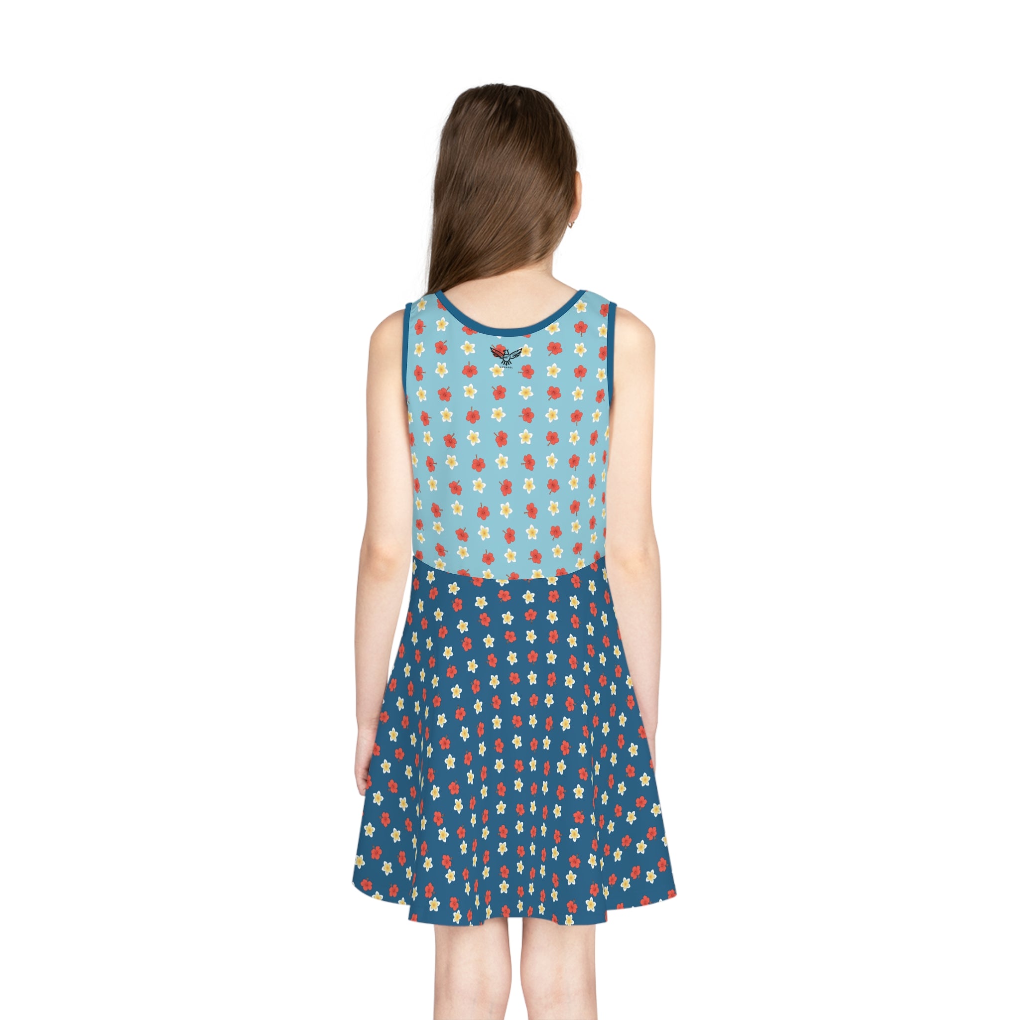 Elusive Kids Flamingo Floral Sundress