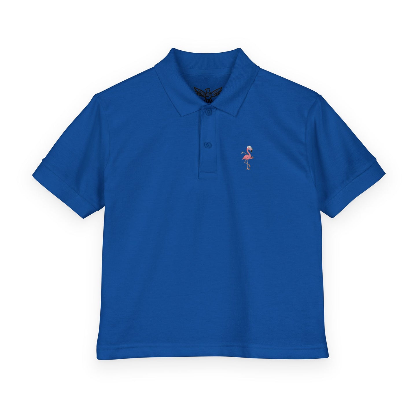 Elusive Flamingo Kids Polo