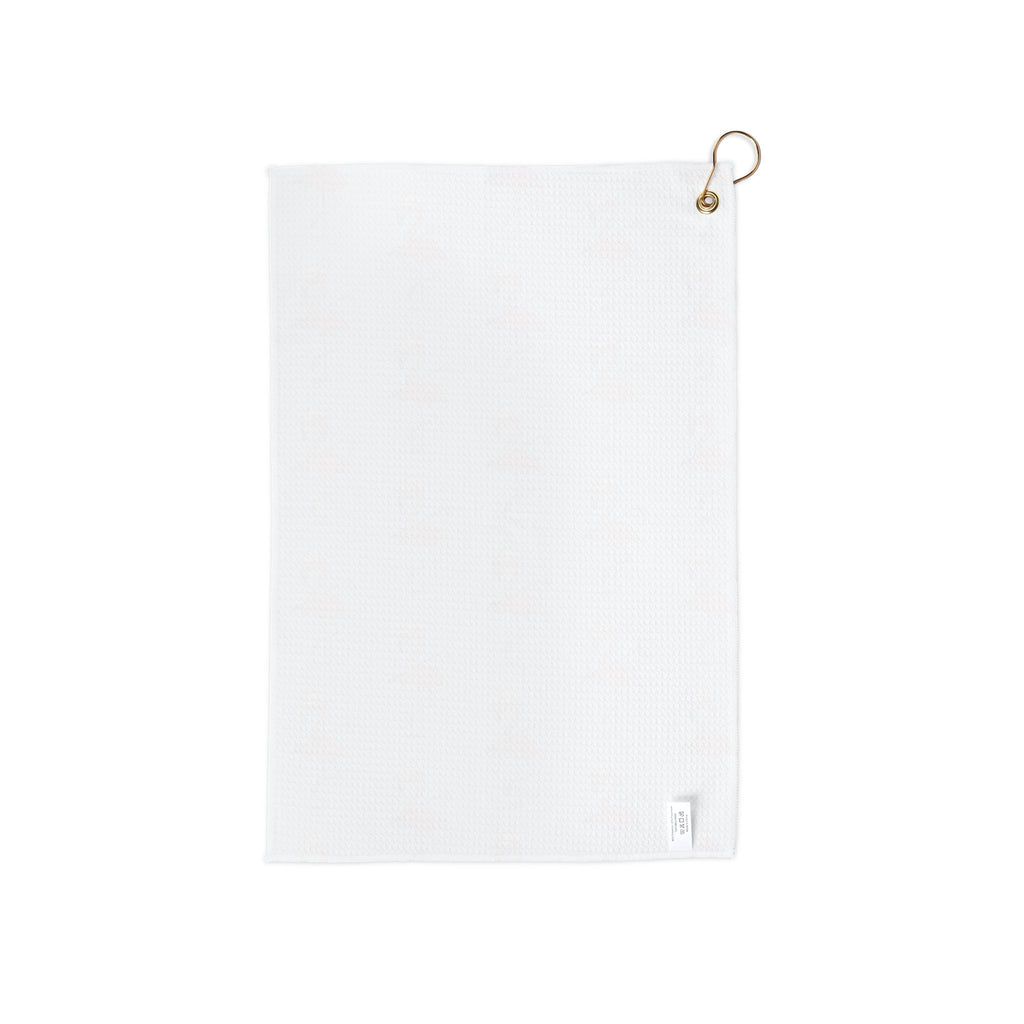 Elusive Flamingo Pattern Golf Towel