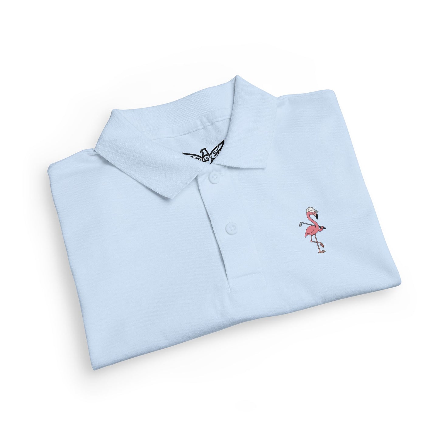 Elusive Flamingo Kids Polo